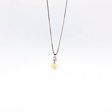 Load image into Gallery viewer, SWA COLL : ROUND YELLOW TOPAZ ฺNECKLACE