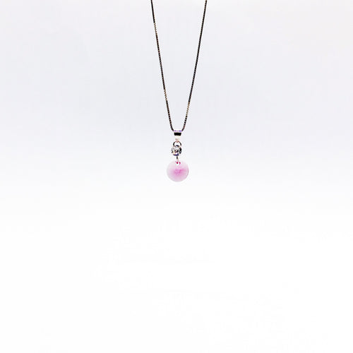 SWA COLL : ROUND ROSE ฺNECKLACE