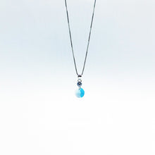 Load image into Gallery viewer, SWA COLL : ROUND AQUAMARINE NECKLACE