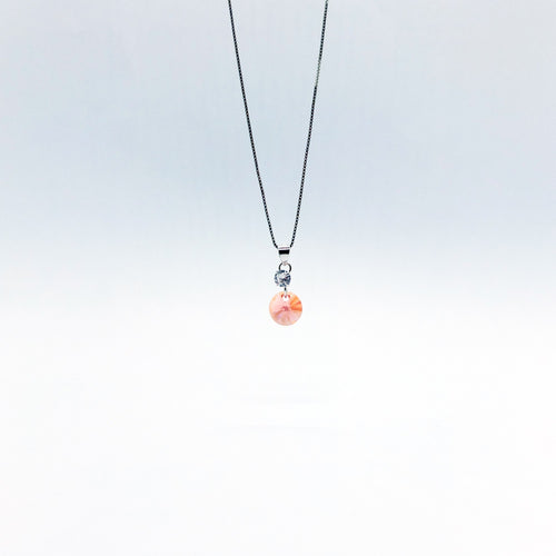 SWA COLL : ROUND PINK BLONDE NECKLACE